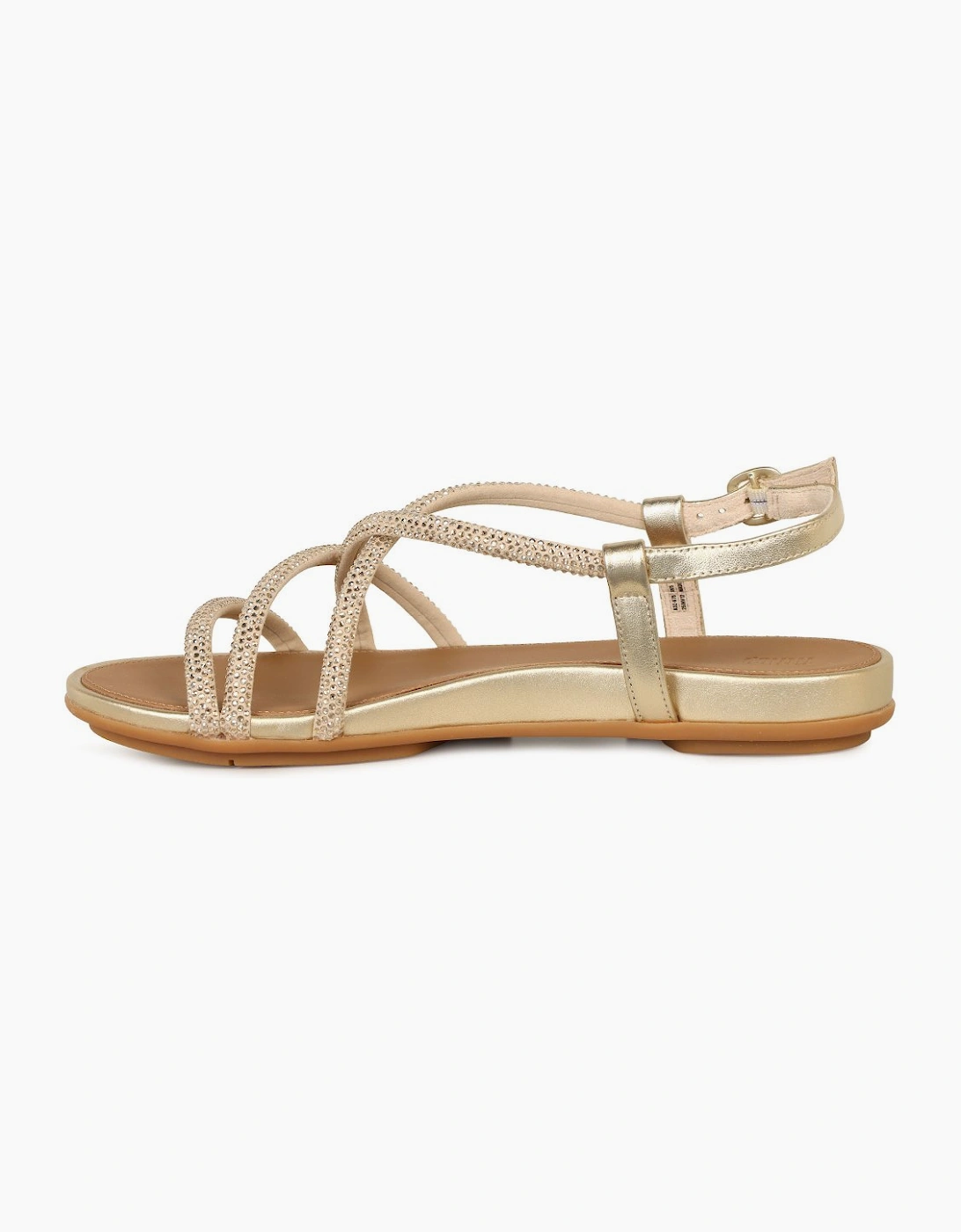 Gracie Crystal Strappy Womens Sandals
