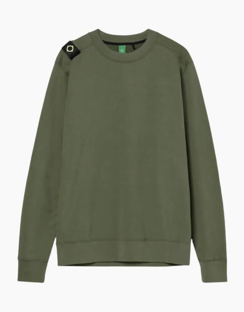 Crew Sweatshirt Bronze Green