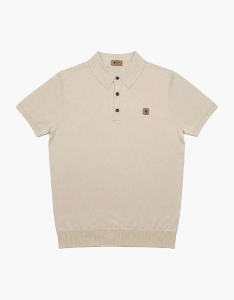 Vintage Jackson Cream Polo Shirt