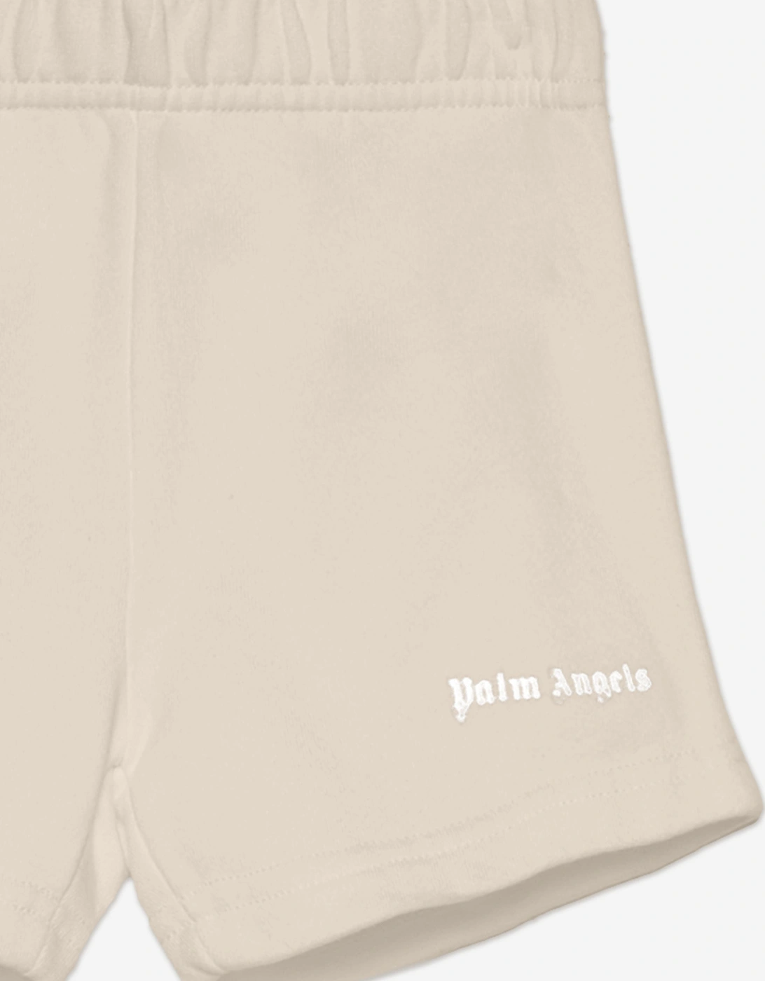 Baby Boys Classic Logo Sweat Shorts in Beige