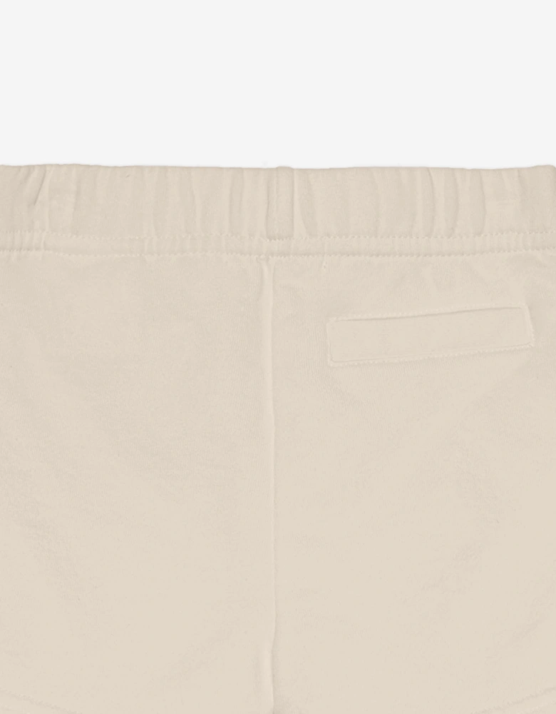 Baby Boys Classic Logo Sweat Shorts in Beige