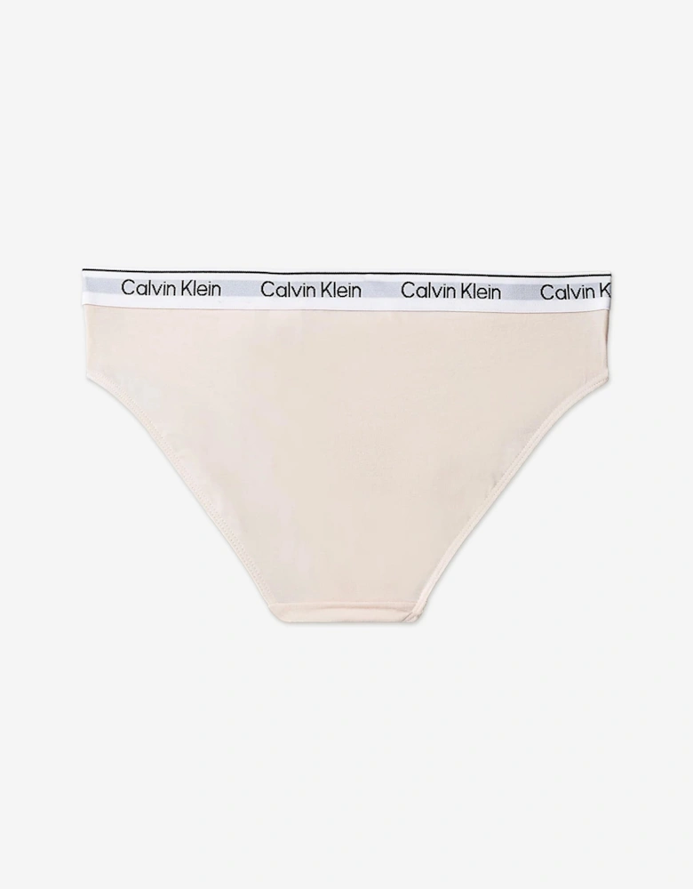 Girls 2 Pack Bikini Knickers Set in Pink