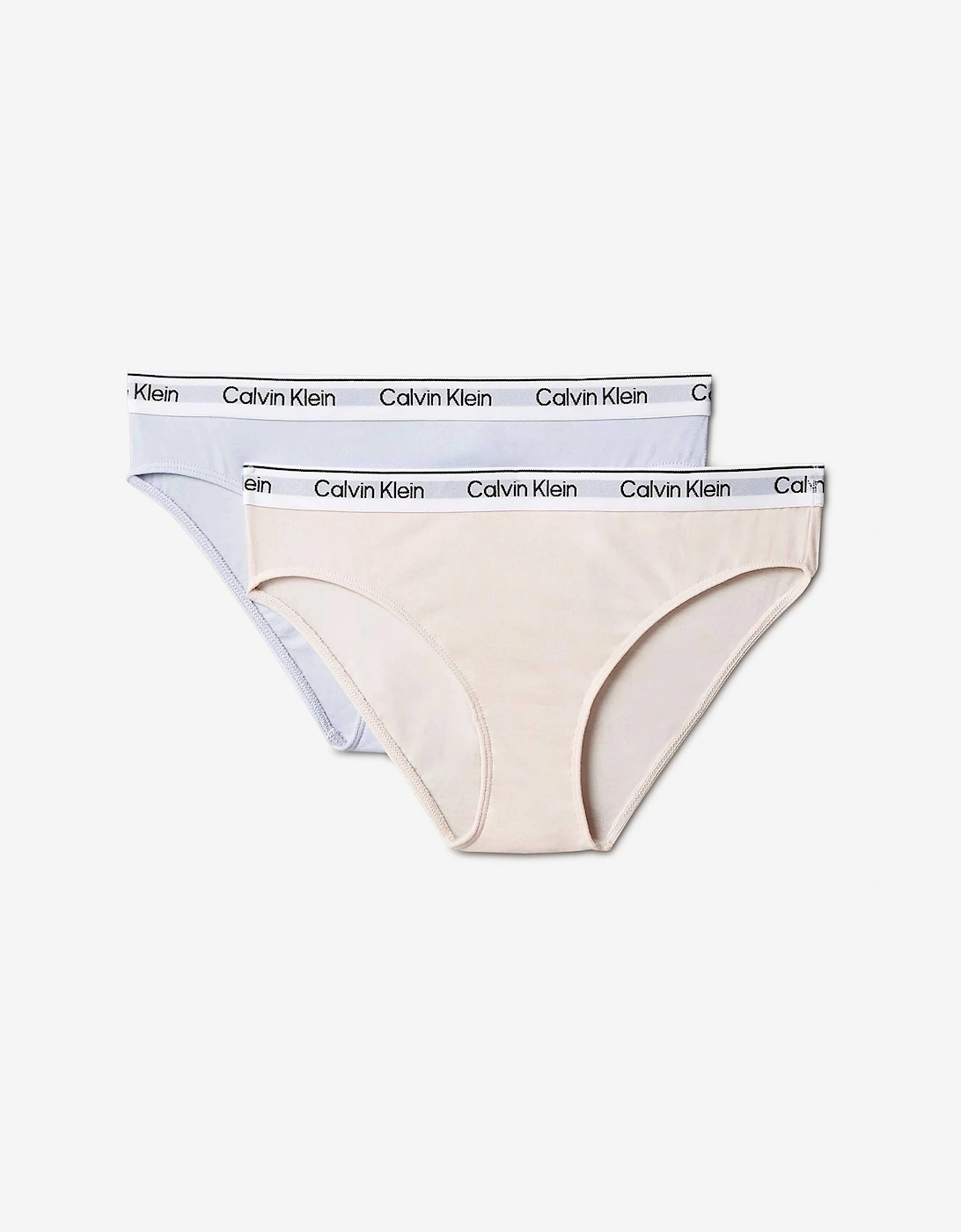 Calvin Klein Girls Pink 'S 2 Pack Bikini Knickers Set In - Size: 12 Years/13 Years/14 Years Kids