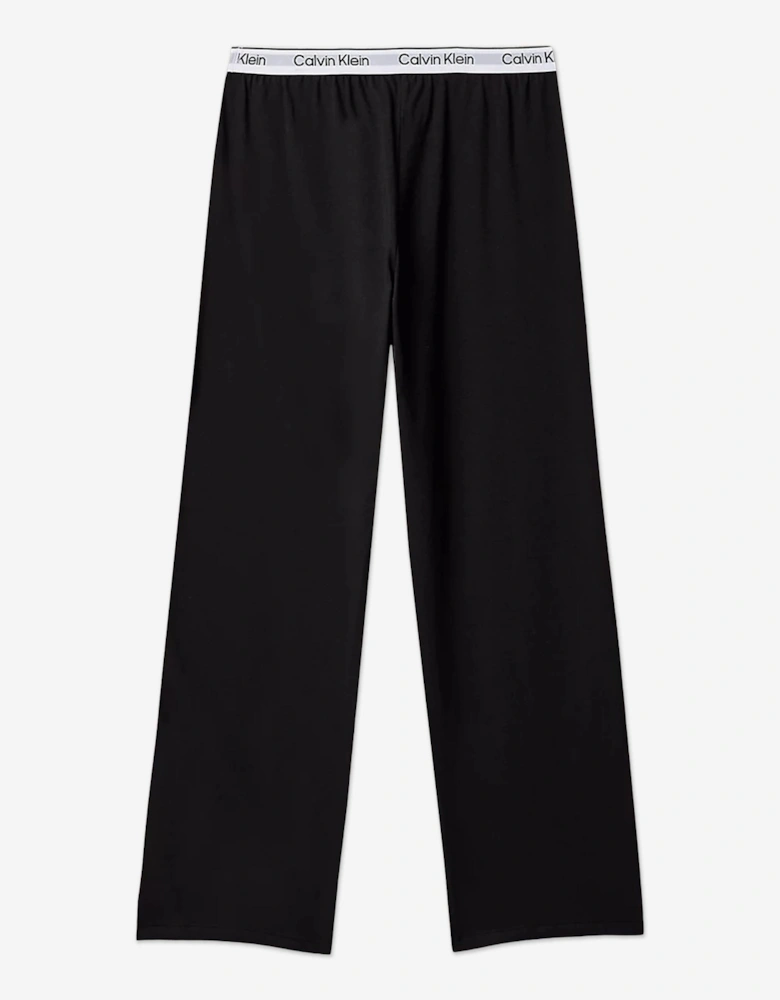 Girls Logo Pyjama Set in Black