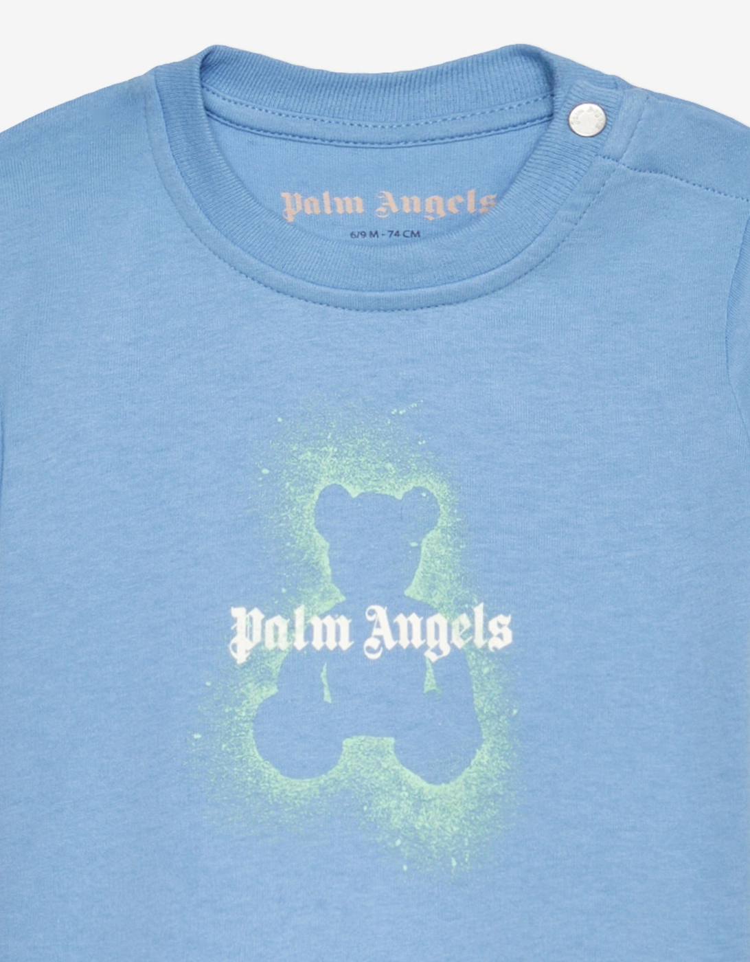 Baby Boys Spray Bear T-Shirt in Blue