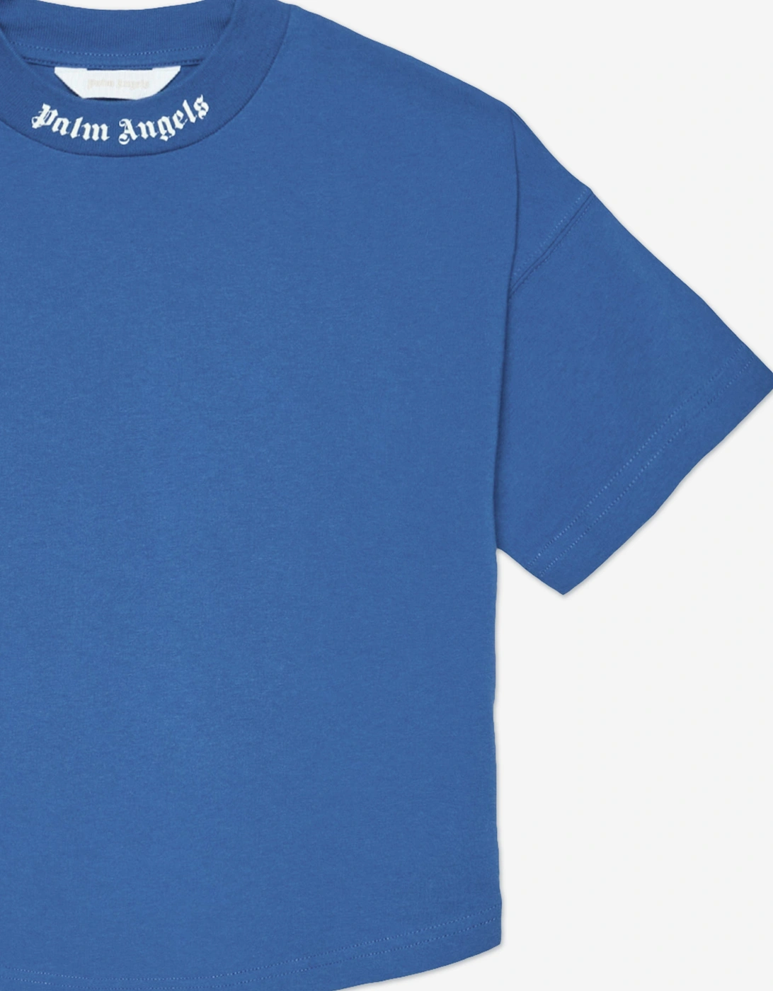 Boys Overlogo T-Shirt in Blue