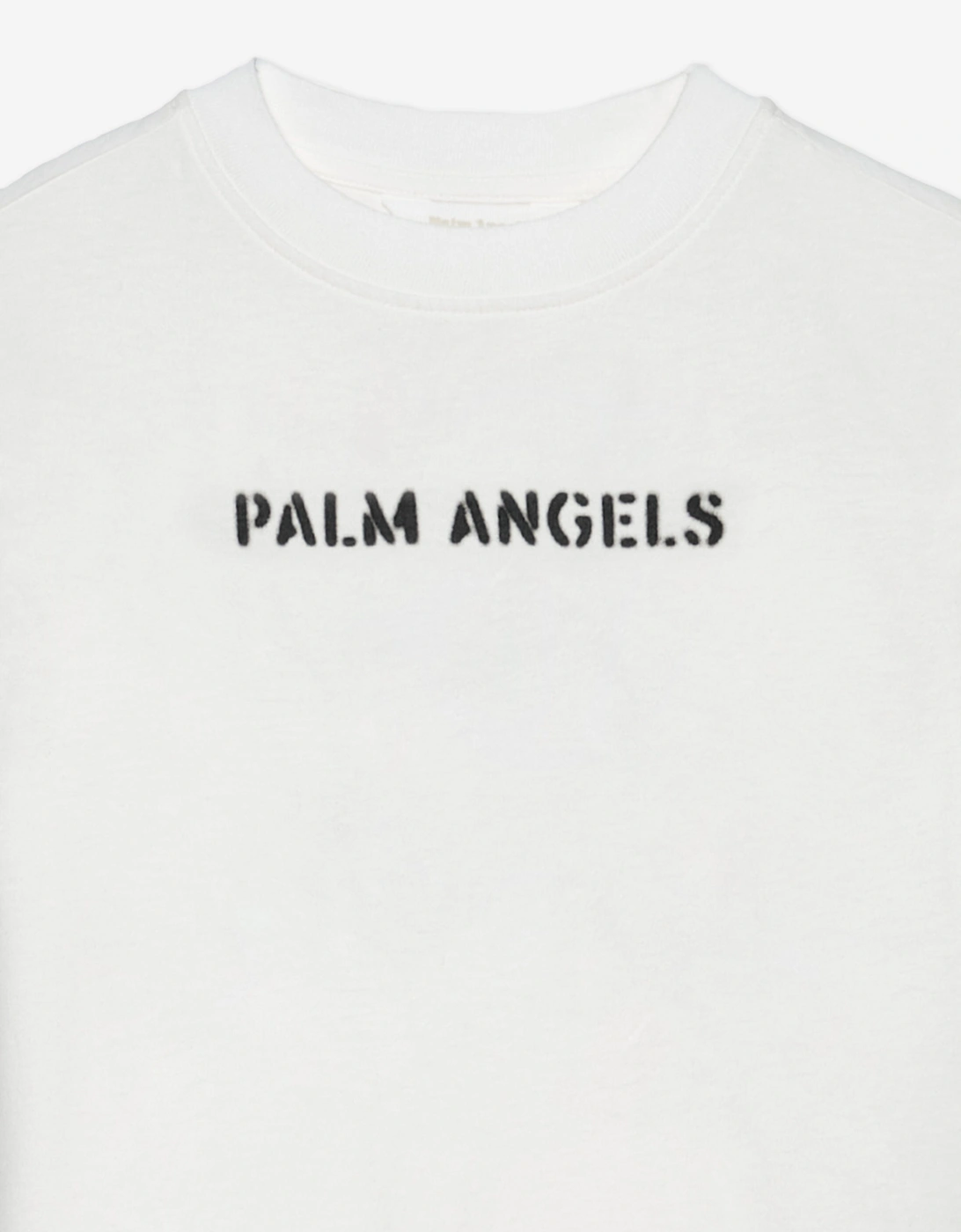 Boys Logo Stamp Regular T-Shirt in Ivory