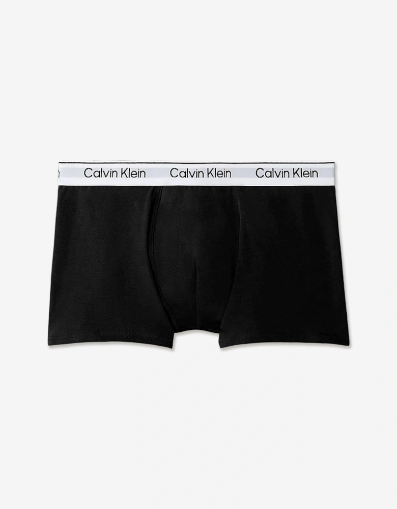 Boys 2 Pack Boxer Shorts Set in Black