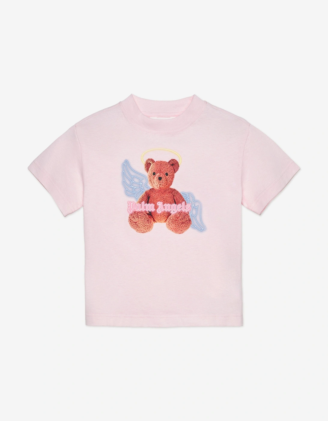Girls Bear Angel T-Shirt in Pink, 5 of 4