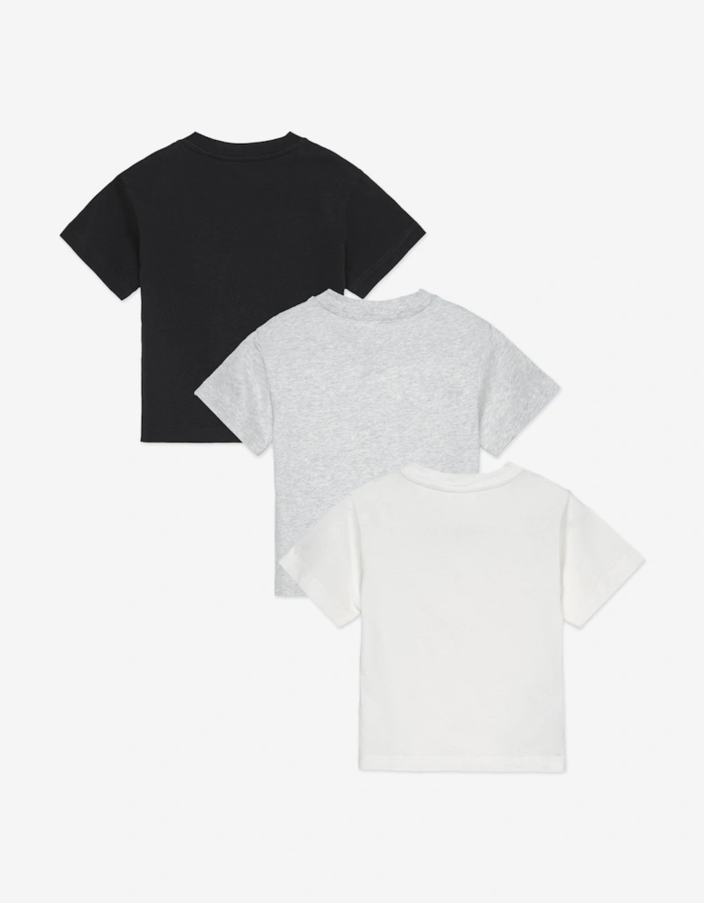 Boys Tri-Pack T-Shirt Set in Black