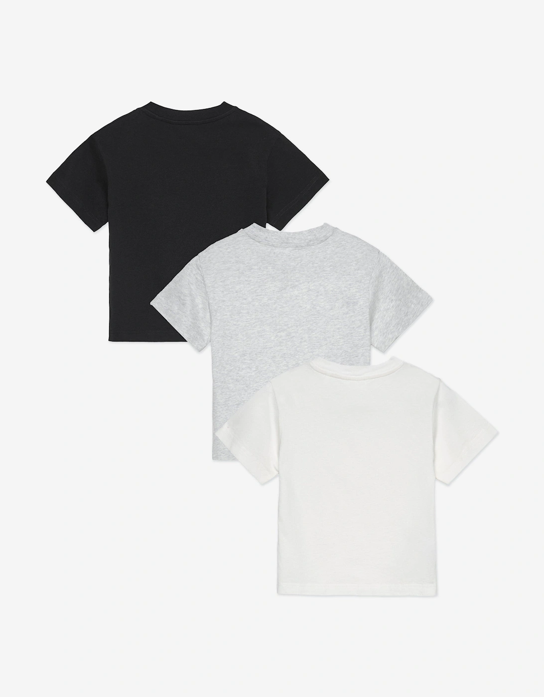 Boys Tri-Pack T-Shirt Set in Black