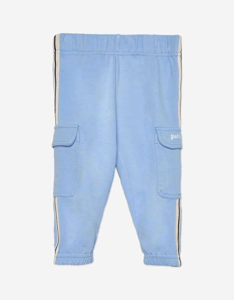 Baby Boys Track Hoodie Full Zip in Blue