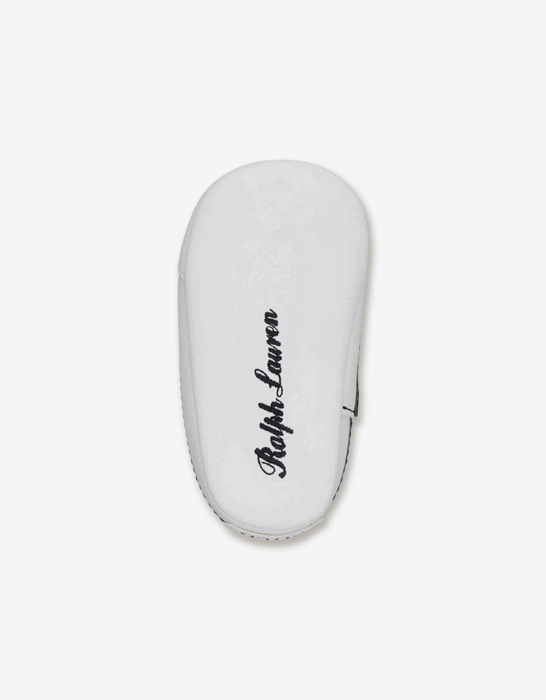 Baby Quilton Bear Gore Hi Trainers in White