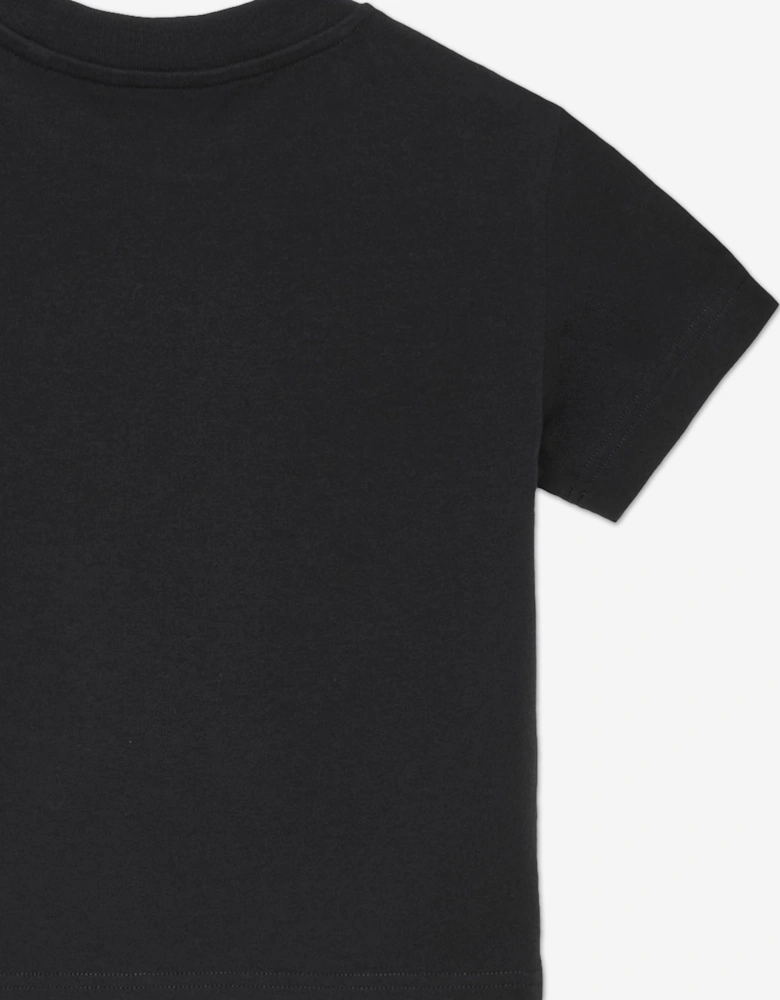 Boys Bear T-Shirt in Black