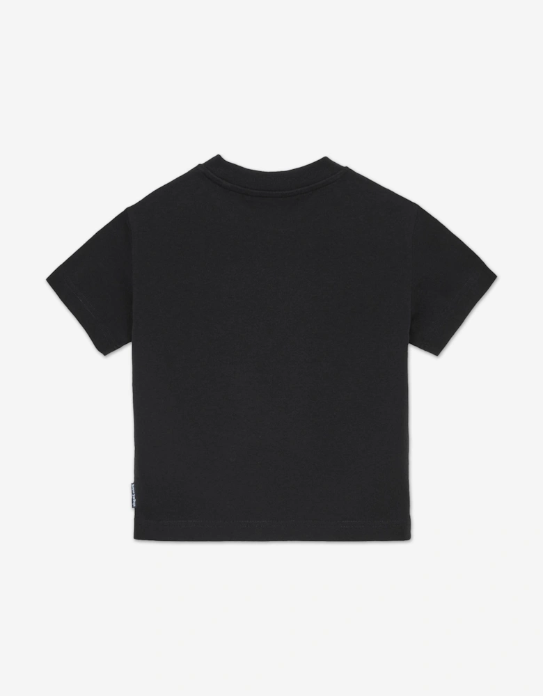 Boys Bear T-Shirt in Black