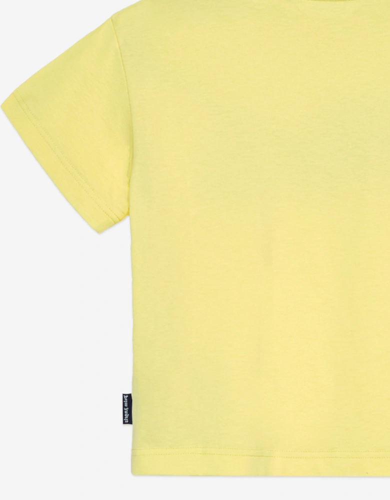 Girls Bear T-Shirt in Yellow