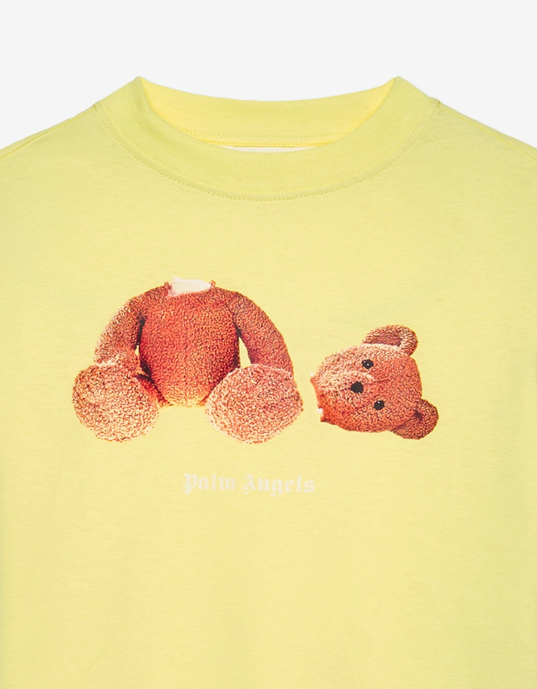 Girls Bear T-Shirt in Yellow