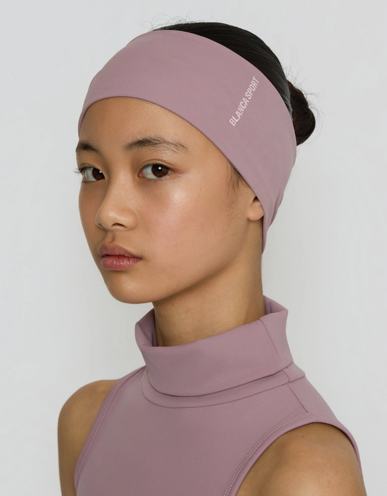 Girls Logo Headband in Purple