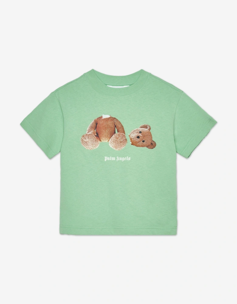 Boys Bear T-Shirt in Green