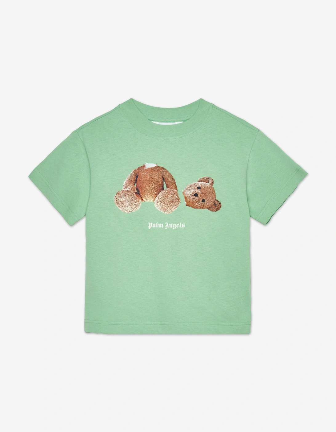 Boys Bear T-Shirt in Green, 5 of 4
