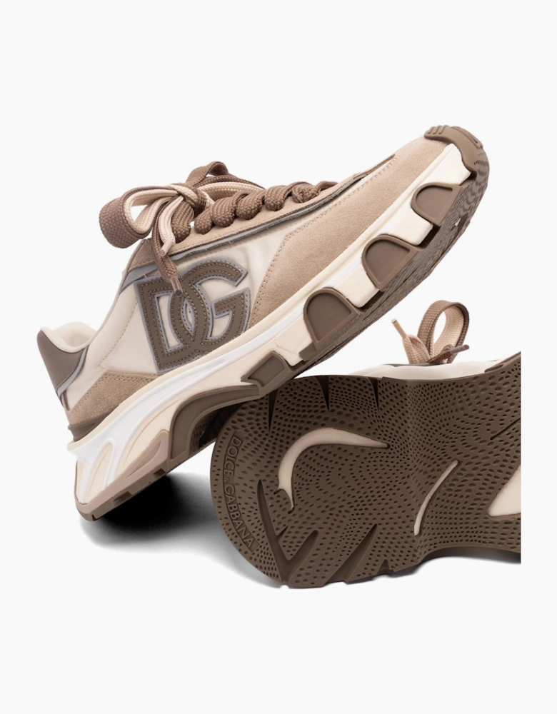 MIXED MATERIAL SNEAKERS