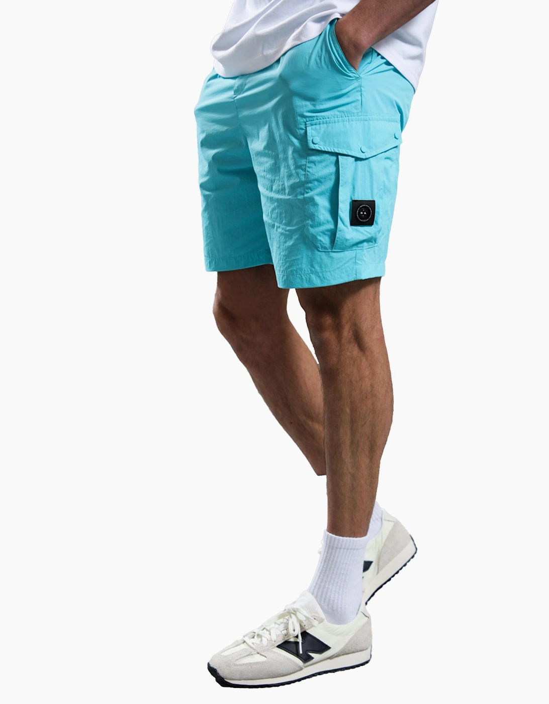 Marshall Artist Newport Cargo Short Cyan