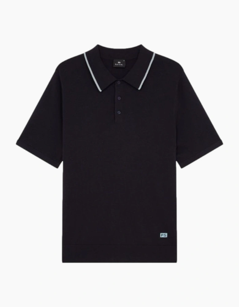 PS SS Tipped Knitted Polo