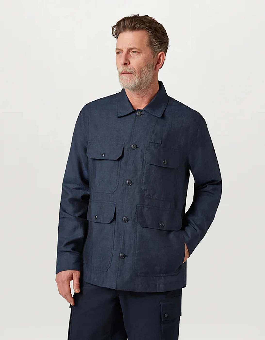 Belstaff Men's Navy Forge Jacket - Dark Ink  38/Regular M
