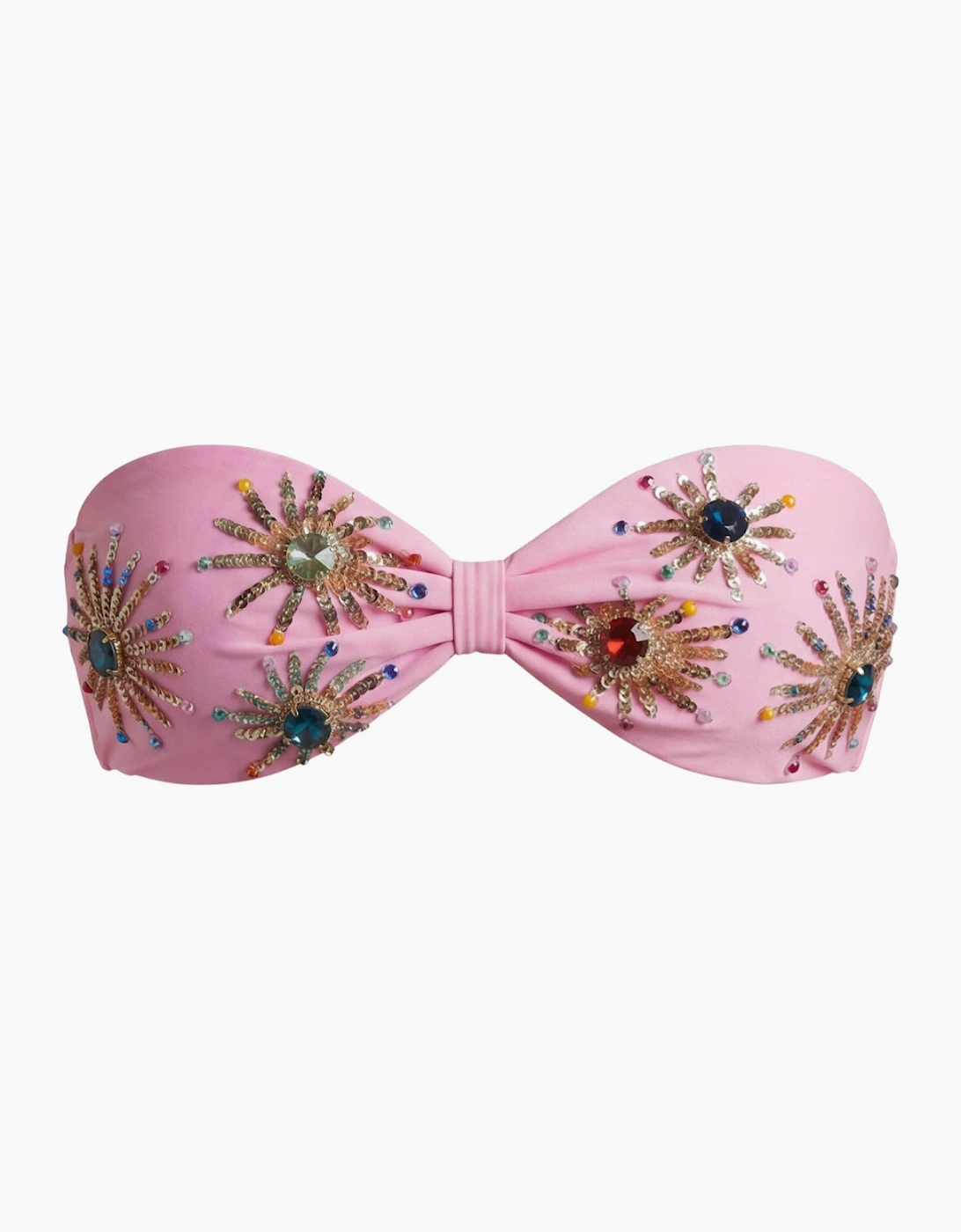 Stella Embellished Bandeau Bikini Top