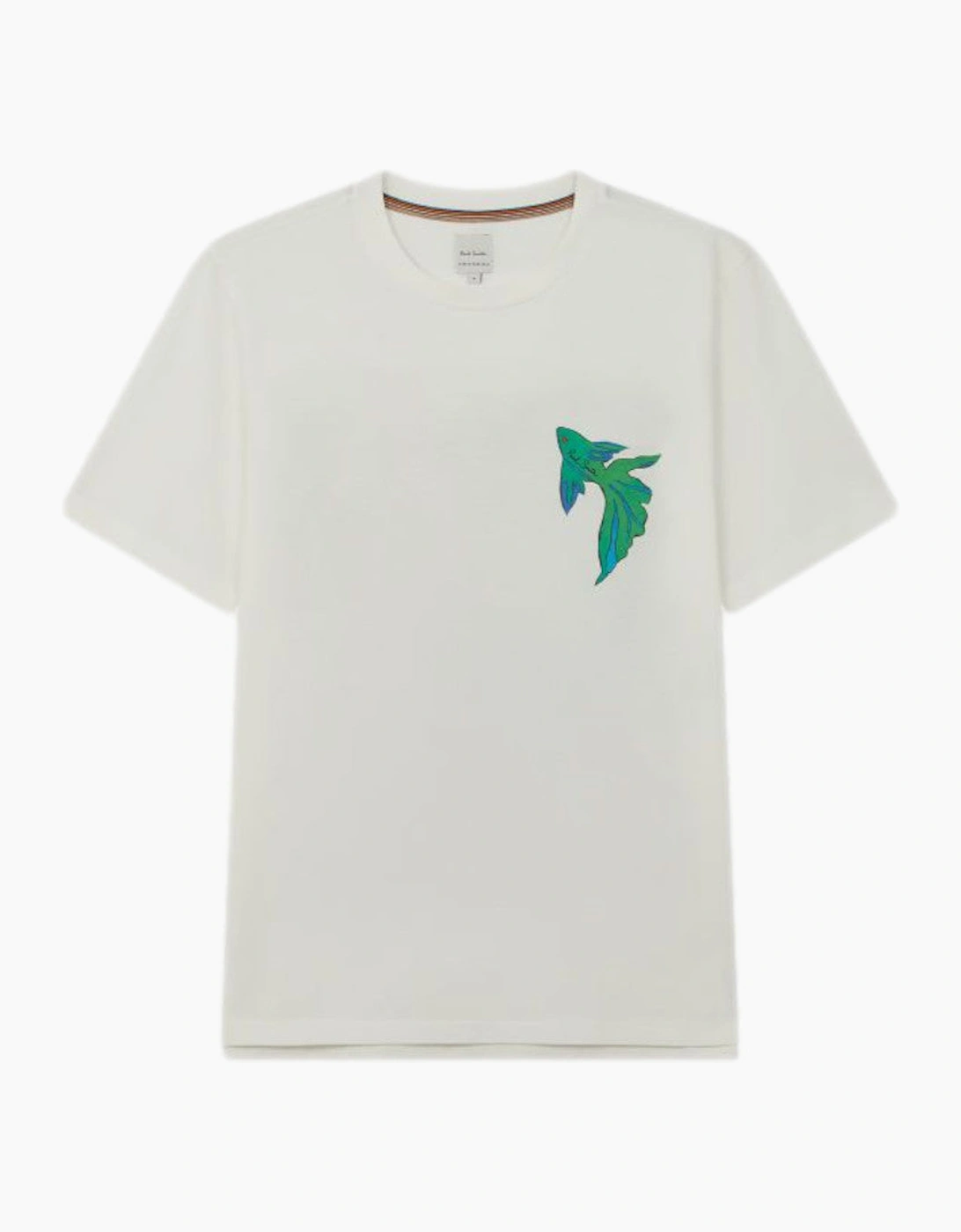 Collage Print T-Shirt 01 WHITE, 4 of 3