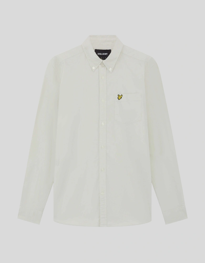 Cotton Button Down Oxford Shirt