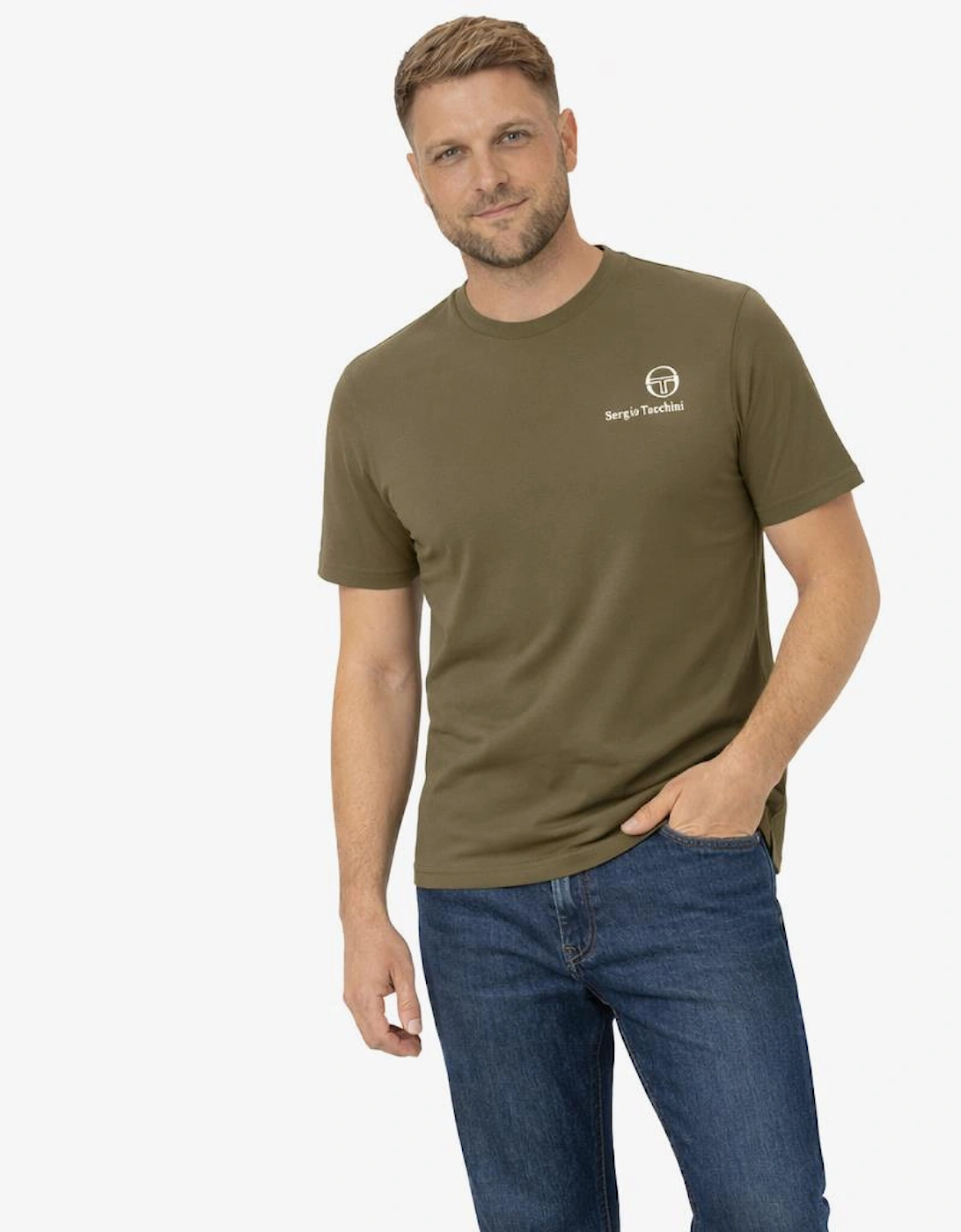 Felton T-Shirt Dark Olive