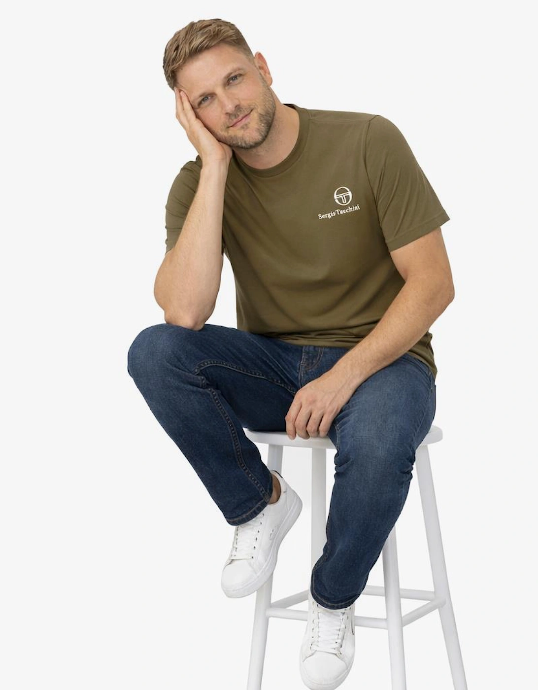 Felton T-Shirt Dark Olive