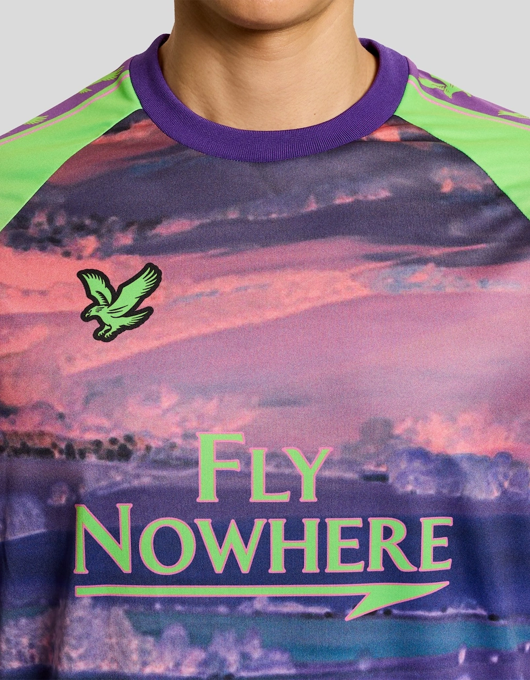 Black Sheep Graphic Long Sleeve Football Jersey