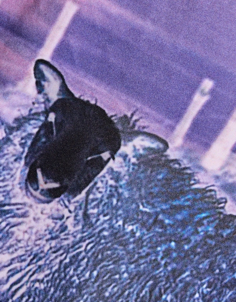 Black Sheep Graphic Long Sleeve Football Jersey