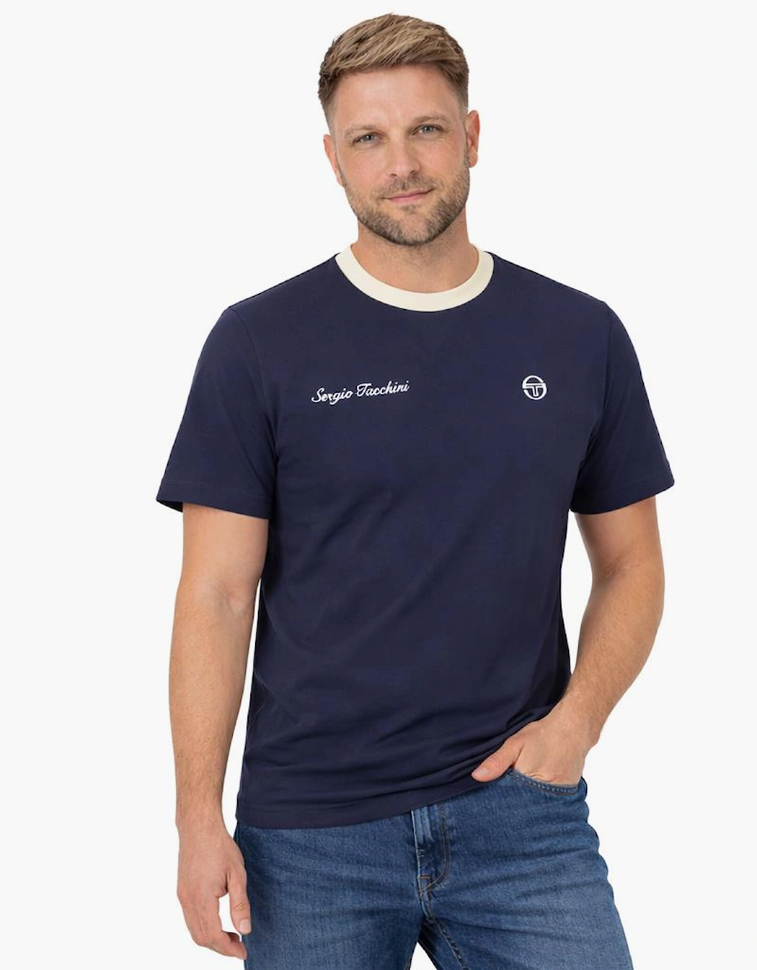 Berto T-Shirt Maritime Blue
