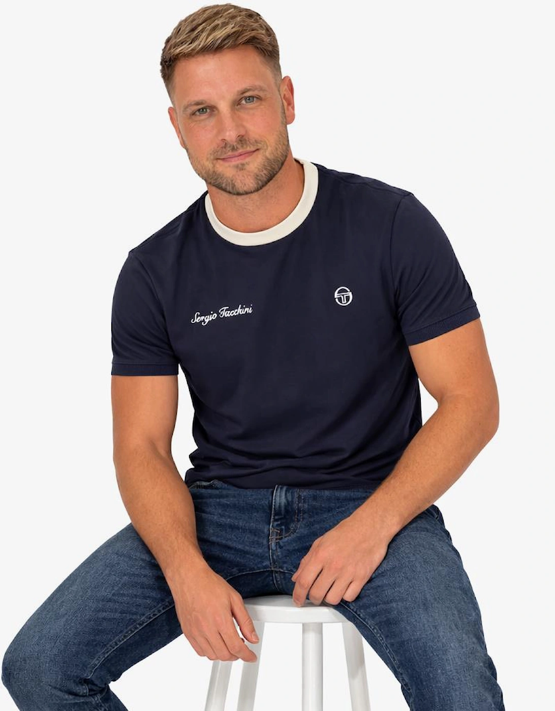 Berto T-Shirt Maritime Blue