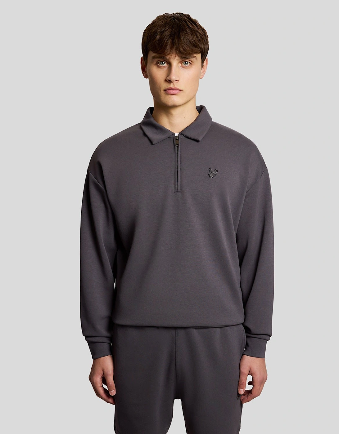 1/4 Zip Collar Sweatshirt, 7 of 6