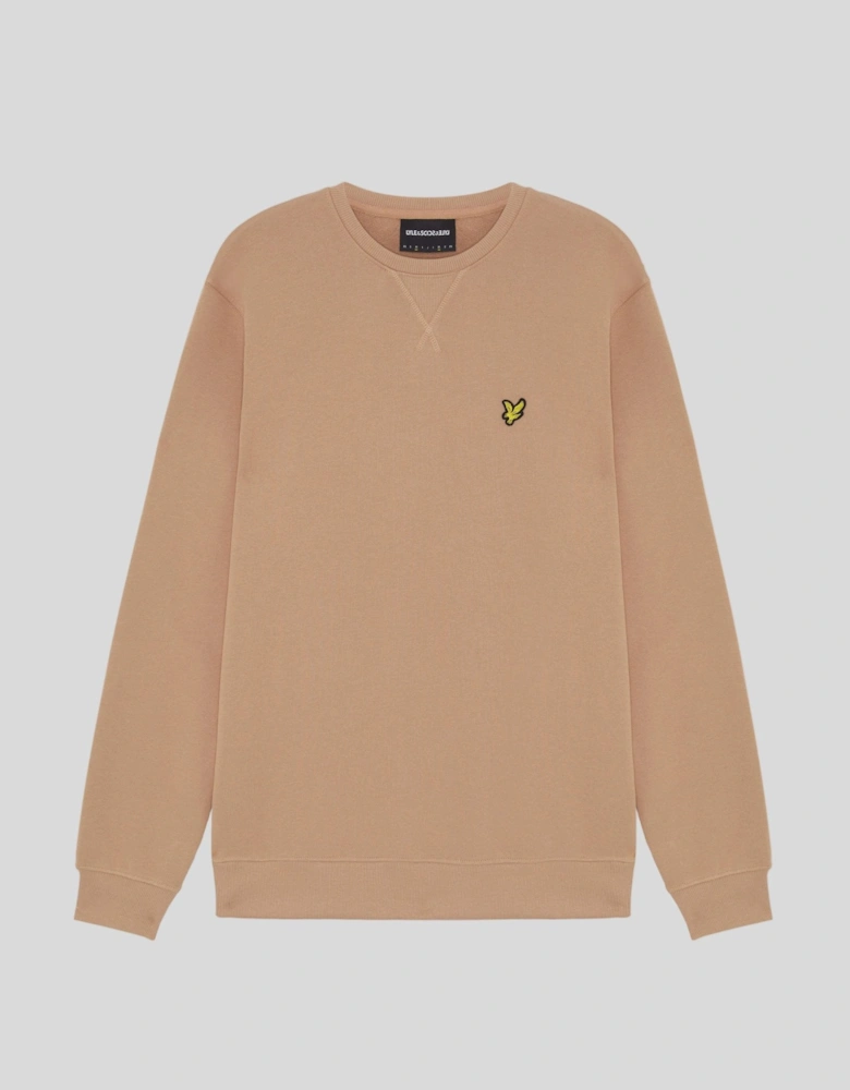 Cotton Crew Neck Sweatshirt
