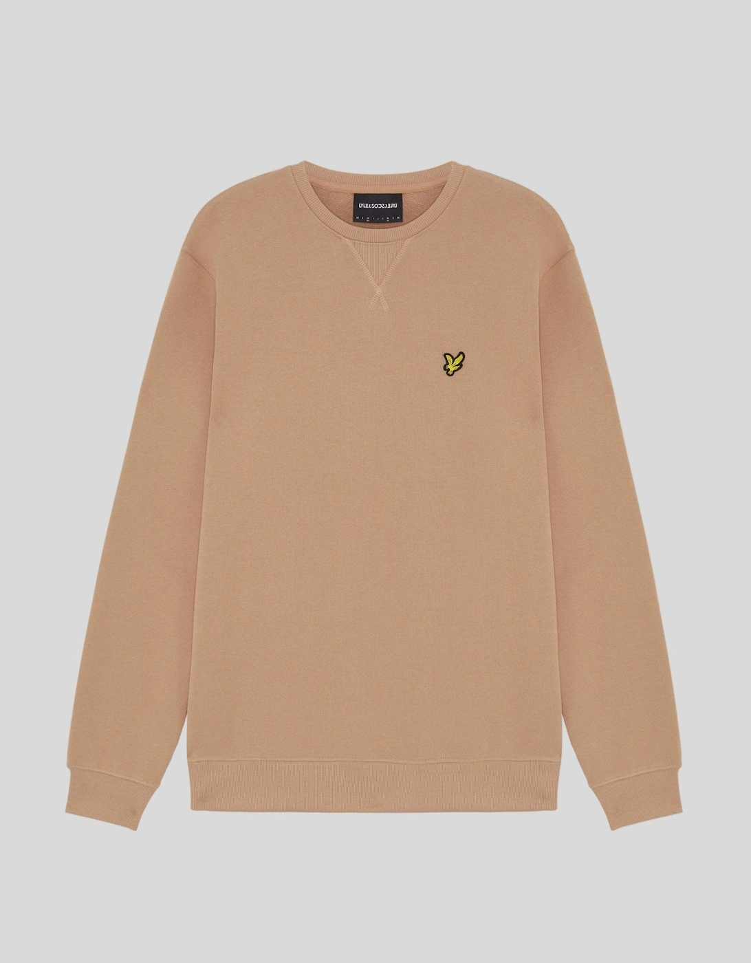 Lyle And Scott Men's Brown Cotton Crew Neck Sweatshirt  Xxl