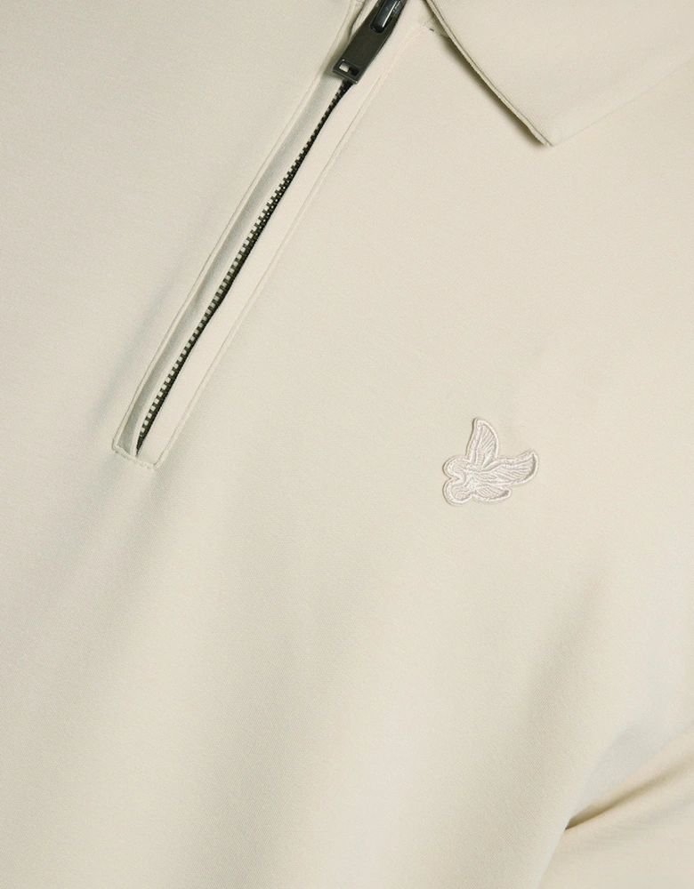 1/4 Zip Collar Sweatshirt