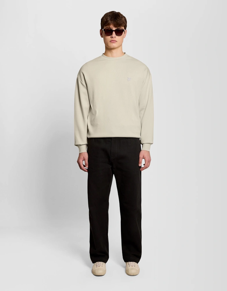 Relaxed Crew Neck Sweatshirt