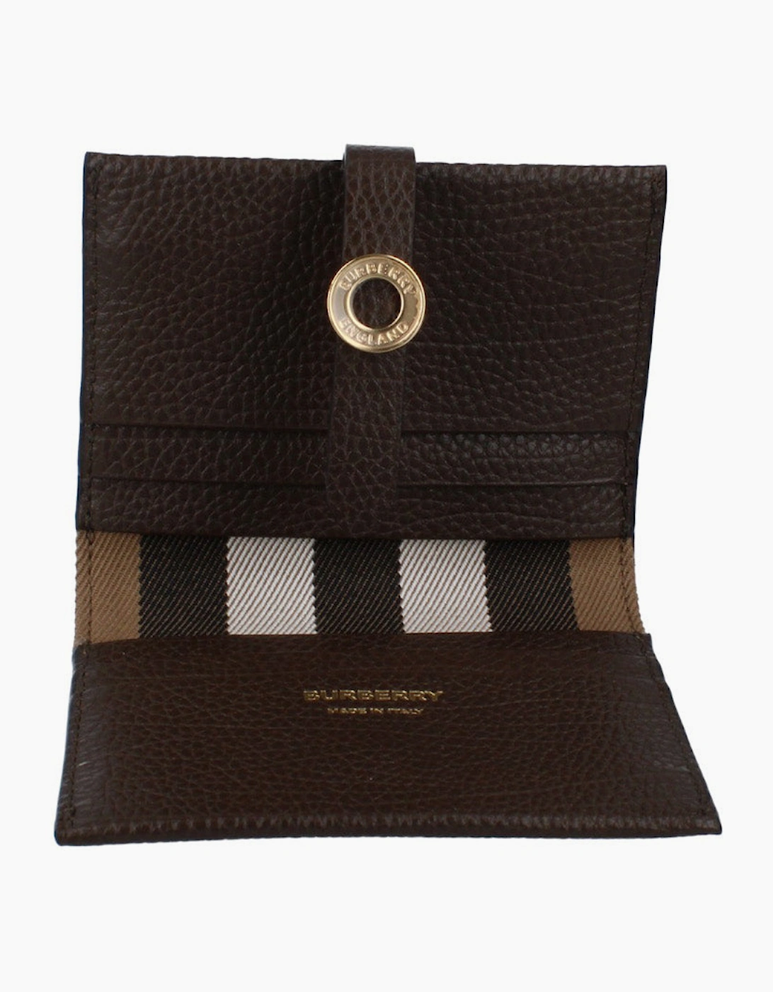 Burberry Edie Bifold Purse Ebony Brown