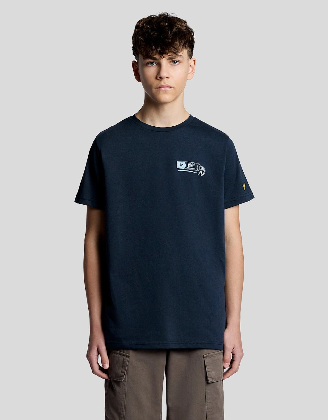Back Print Graphic T-Shirt
