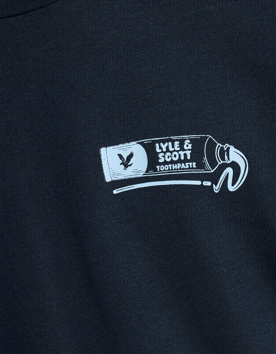 Back Print Graphic T-Shirt