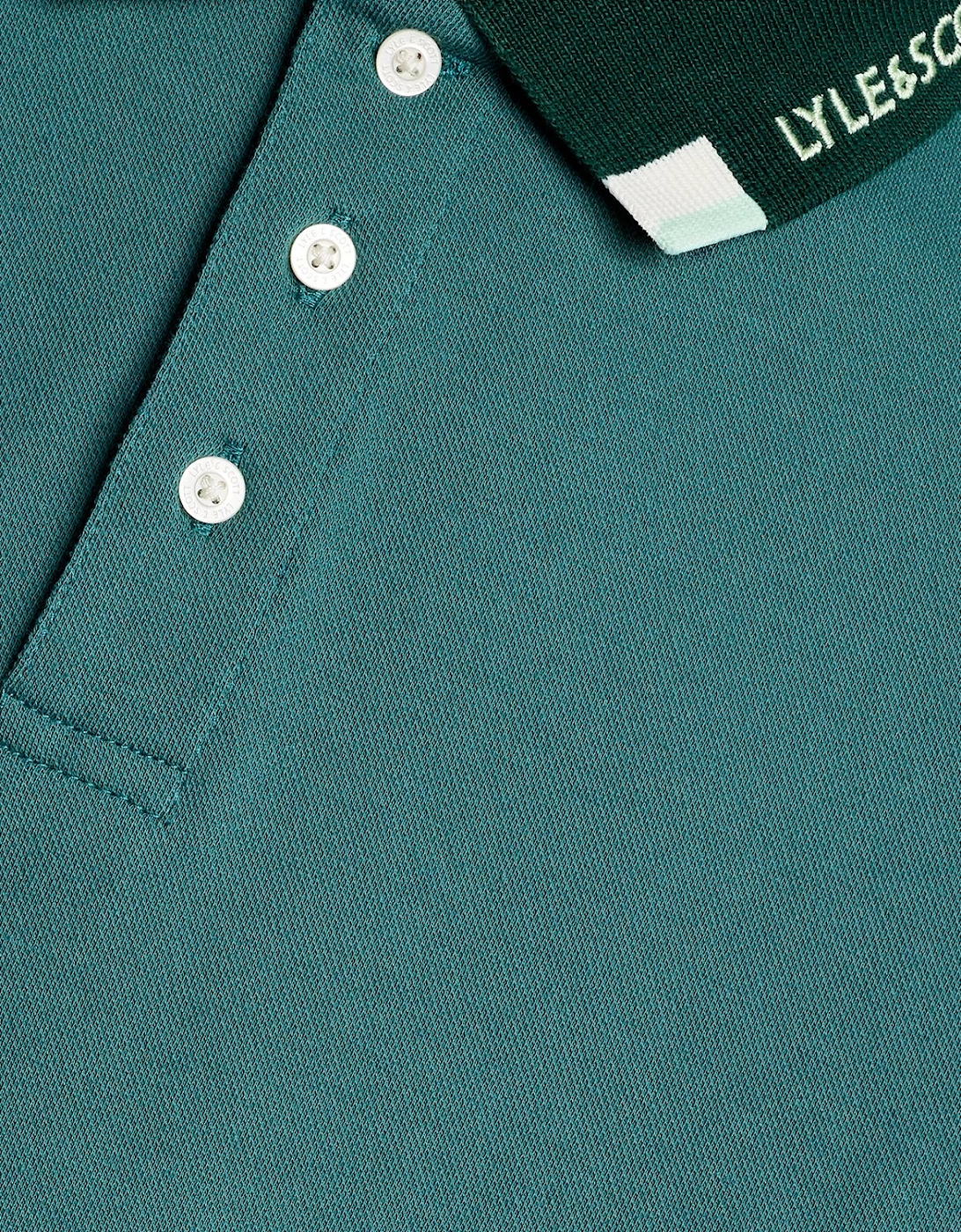 Tipped Logo Polo Shirt