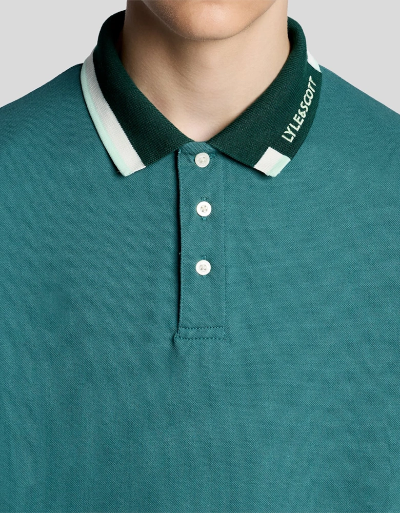 Tipped Logo Polo Shirt