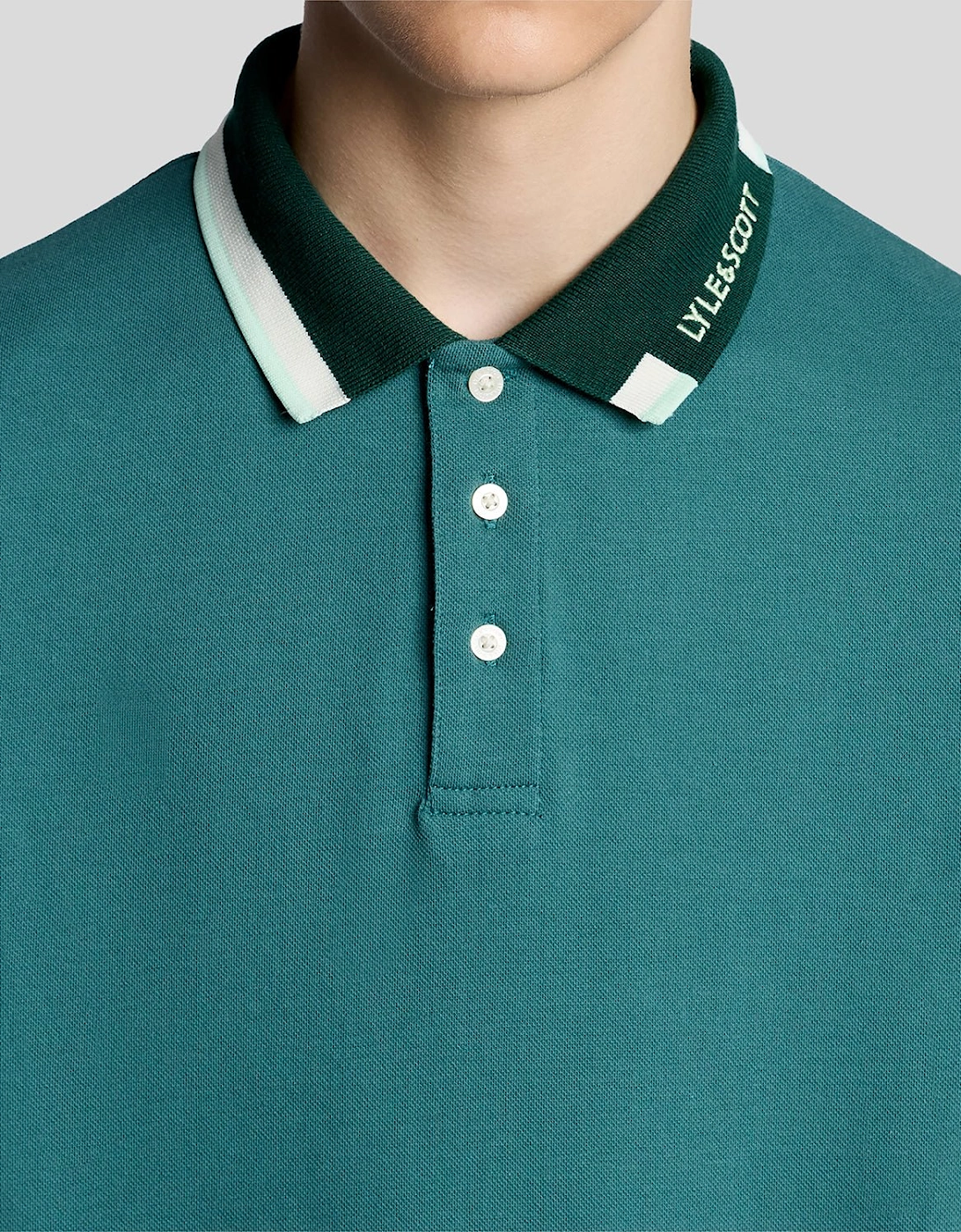 Tipped Logo Polo Shirt