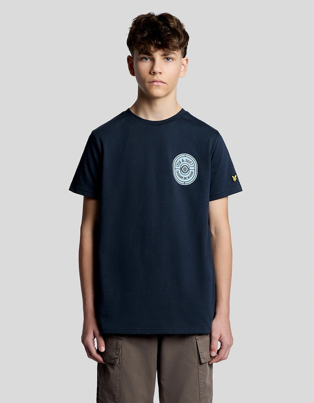 Graphic Badge Cotton T-Shirt, 8 of 7
