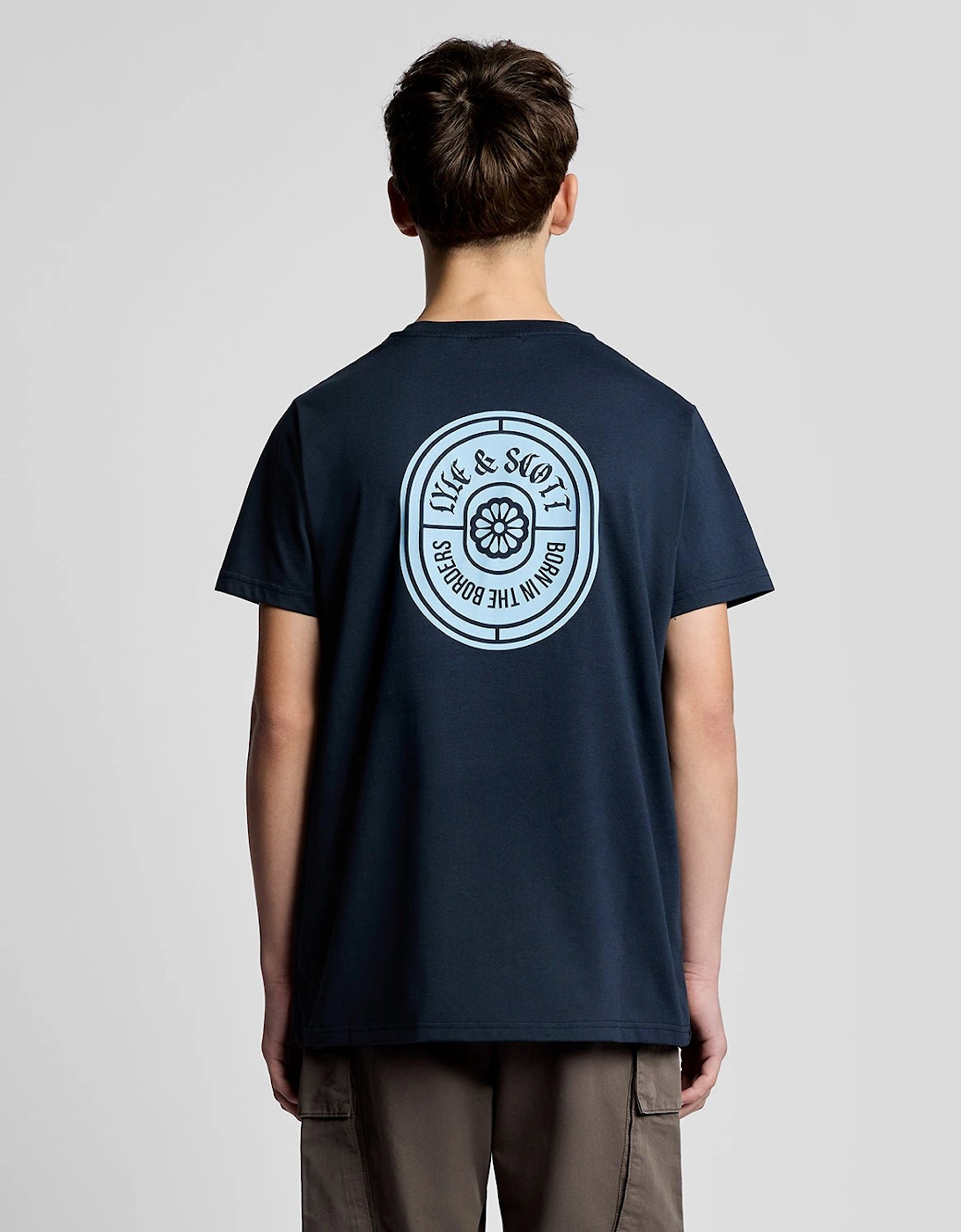 Graphic Badge Cotton T-Shirt